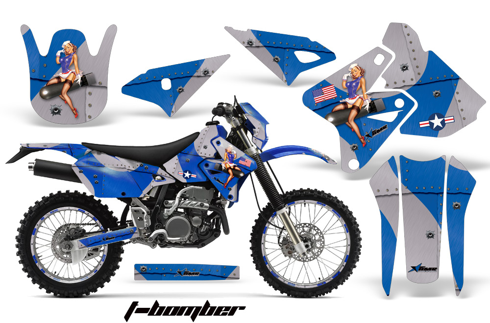 Kawasaki KLX400 2000-2009 Graphic Kit TBomber B NPs